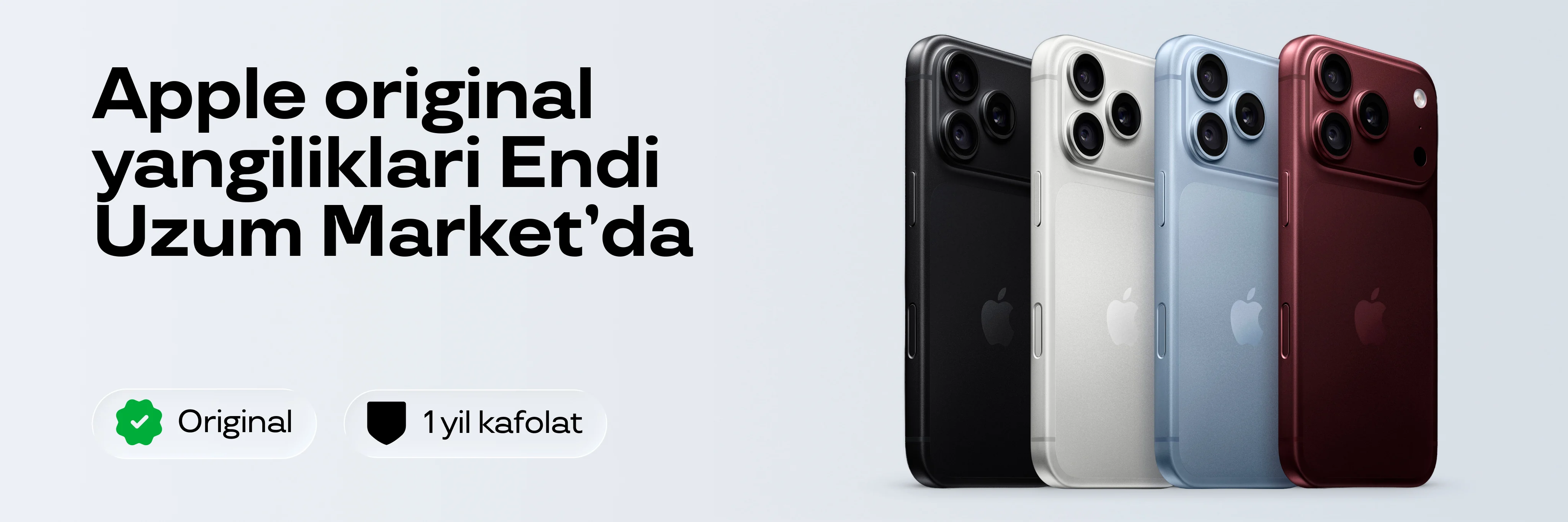 Apple original yangiliklari endi Uzum Market’da