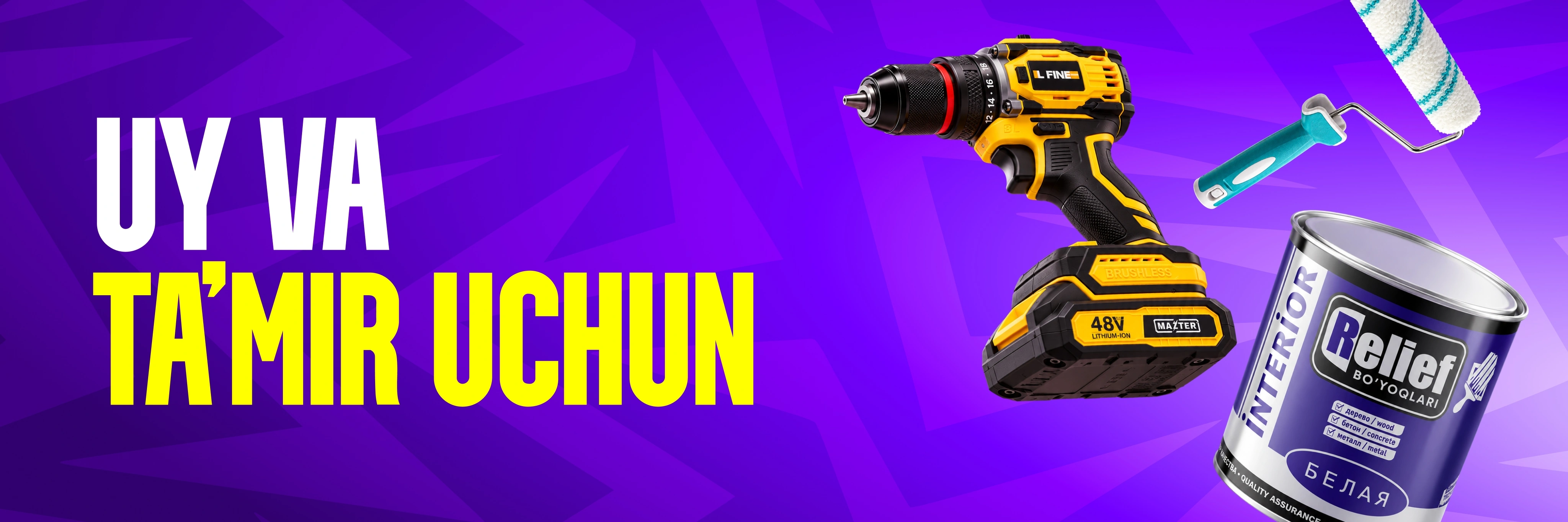 Uy va ta’mir uchun